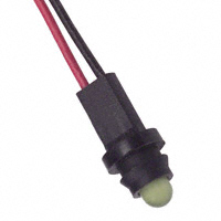 Lumex Opto/Components Inc. - SSI-RM3091YD-150 - LED 3MM YEL 6"LDS REAR PANEL MNT