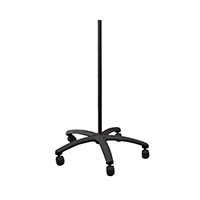 Luxo - 50036BK - FLOORSTANDW/CASTERS&GLIDES
