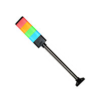 Mallory Sonalert Products Inc. - JT028-RYGB-CS - COMPLETE UNIT BL GN RD YL 4STACK