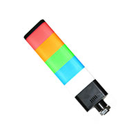 Mallory Sonalert Products Inc. - JT028-RYGBC-CD - COMPLETE UNIT B/G/R/W/Y 5STACK