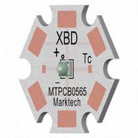 Marktech Optoelectronics - MTG7-001I-XBD00-CW-0F51 - LED MCPCB STAR XBD COOL WHITE