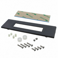 Matrix Orbital - BEZ-202C-V1-W-KIT - KIT MOUNTING BEZEL 20X2 ABS BK