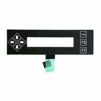 Matrix Orbital - B202A-BK - BRACKET BLACK WITH 7KEY OVERLAY