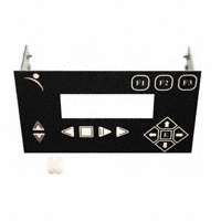 Matrix Orbital - B204A-BK - BRACKET BLK 15 BUTTON KEYPAD