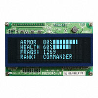 Matrix Orbital - BLU204 - VFD FILTER BLUE 96MMX35MM