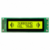 Matrix Orbital - LK202-25-E - LCD APHA/NUM DISPL 20X2 Y/G BK