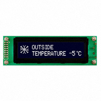 Matrix Orbital - LK202-25-FW-E - LCD CHAR DISP 20X2 I2C/RS232/TTL