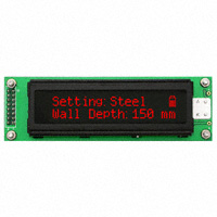 Matrix Orbital - LK202-25-USB-R-E - LCD CHARACTER DISPLAY 20X2 USB