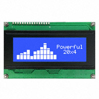 Matrix Orbital - LK204-25-422-WB-V - LCD CHARAC DISPLAY 20X4 RS422