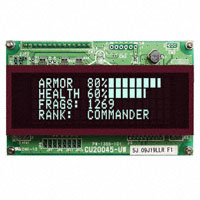 Matrix Orbital - RED204 - VFD FILTER 20X4 RED 96MMX35MM