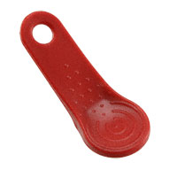Maxim Integrated - DS9093AR+ - IBUTTON KEY RING MOUNT RED