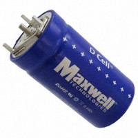 Maxwell Technologies Inc. - BCAP0350 E270 T11 - CAP 350F 2.7V THROUGH HOLE