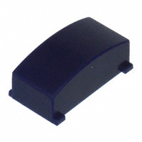 MEC Switches - 1630030 - CAP PUSHBUTTON RECT ULTRA BLUE