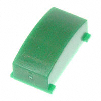 MEC Switches - 1630032 - CAP PUSHBUTTON RECT MINT GREEN