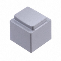 MEC Switches - 1670003 - CAP PUSHBUTTON RECTANGULAR GRAY