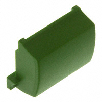 MEC Switches - 1B02 - CAP TACTILE RECTANGULAR GREEN