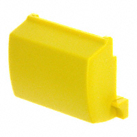 MEC Switches - 1B04 - CAP TACTILE RECTANGULAR YELLOW
