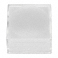 MEC Switches - 1KB1116 - CAP TACTILE SQUARE FROSTED WHITE