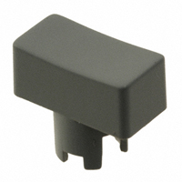 MEC Switches - 1PS03 - CAP TACTILE RECTANGULAR GRAY