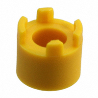 MEC Switches - 1SS04-11.0 - CAP TACTILE ROUND YELLOW