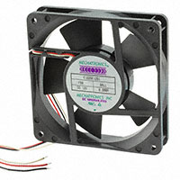 Mechatronics Fan Group - E1225E12B1-FSR - FAN AXIAL 120X25MM 12VDC TACH