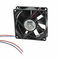 Mechatronics Fan Group - F8025E24B-FHR - FAN AXIAL 80X25MM 24VDC