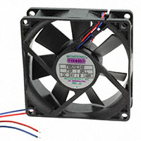 Mechatronics Fan Group - F8025E24B-FSR - FAN AXIAL 80X25MM 24VDC