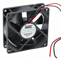 Mechatronics Fan Group - F8025X12B3-FHR - FAN 80X25MM THRM SPD CTRL 12VDC