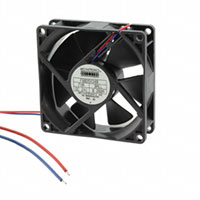 Mechatronics Fan Group - F8025X24B-FHR-EM - FAN AXIAL 80X25MM IP57 24VDC
