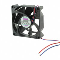 Mechatronics Fan Group - G8020L12B-RSR - FAN AXIAL 80X20MM 12VDC