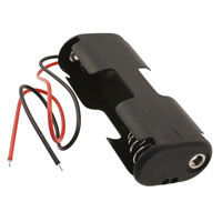 MPD (Memory Protection Devices) - BC22AAW - HOLDER BATT 2-AA CELLS WIRE LDS