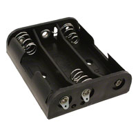 MPD (Memory Protection Devices) - BC3AAL - HOLDER BATT 3-AA CELLS SLDR LUGS