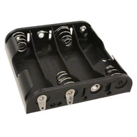 MPD (Memory Protection Devices) - BC4AAL - HOLDER BATT 4-AA CELLS SLDR LUGS