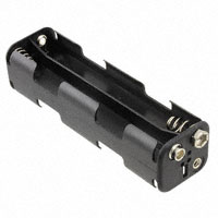 MPD (Memory Protection Devices) - BH28AASF - HOLDER 8 AA CELL W/9V SNAP FAST