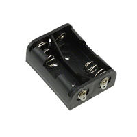 MPD (Memory Protection Devices) - BH2NL - HOLDER BATT 2-N CELLS SOLDR LUGS