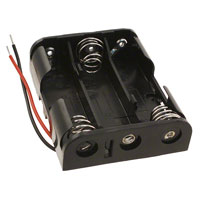 MPD (Memory Protection Devices) - BH3AAW - HOLDER BATT 3-AA CELLS WIRE LDS