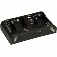 MPD (Memory Protection Devices) - BH4CL - HOLDER BATT 4-C CELLS SOLDR LUGS