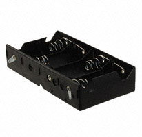 MPD (Memory Protection Devices) - BH4DL - HOLDER BATT 4-D CELLS SOLDR LUGS