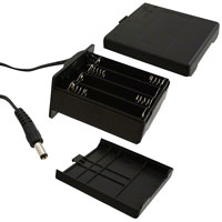 MPD (Memory Protection Devices) - BK-030 - HOLDER 8 AA CELL W/COVER&DC PLUG