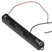 MPD (Memory Protection Devices) - BC12AAW - HOLDER 2 AA CELL W/6 WIRE LEADS