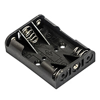 MPD (Memory Protection Devices) - BC3AAAL - HOLDER BATTERY 3-AAA SLDR LUGS