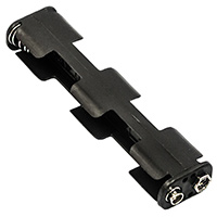 MPD (Memory Protection Devices) - BH14AASF - HOLDER BATT 4-AA CELLS W/SNAPS