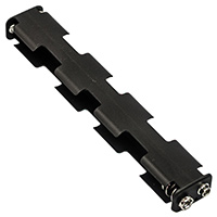 MPD (Memory Protection Devices) - BH16AASF - HOLDER 6 AA CELL W/9V SNAP FAST