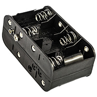 MPD (Memory Protection Devices) - BH48CSF - HOLDER 8 C CELL W/9V SNAP FAST