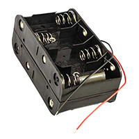 MPD (Memory Protection Devices) - BH48CW - HOLDER 8 C CELL W/6" WIRE LEADS