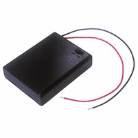 MPD (Memory Protection Devices) - SBH441AS - HOLDER 4 AAA CELL CVR 6" LEAD&SW