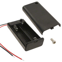 MPD (Memory Protection Devices) - SBH321AS - HOLDER BATT W/COVR 2AA ON/OFF SW