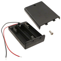 MPD (Memory Protection Devices) - SBH331AS - HOLDER BATT W/COVR 3AA ON/OFF SW