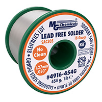 MG Chemicals - 4916-454G - SOLDER LF SAC305 NO CLEAN