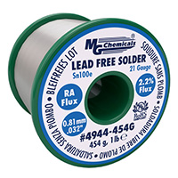 MG Chemicals - 4944-454G - SOLDER LF SN100E RA FLUX